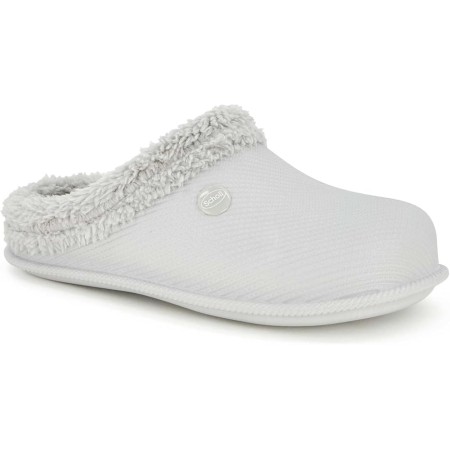 1 - Ciabatte Scholl NEEVA Donna Pelliccia Sintetica Colore Grigio