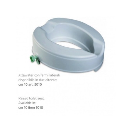 2 - Orione Safte Alza WC altezza 10 cm con fermi laterali