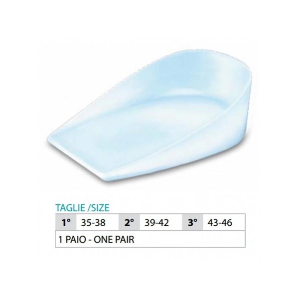 Orione OK PED Safte Tallonetta Avvolgente in Silicone 1 paio