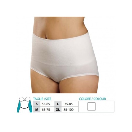 2 - Orione Safte Maman Mutandina Post Parto seamless BIANCO
