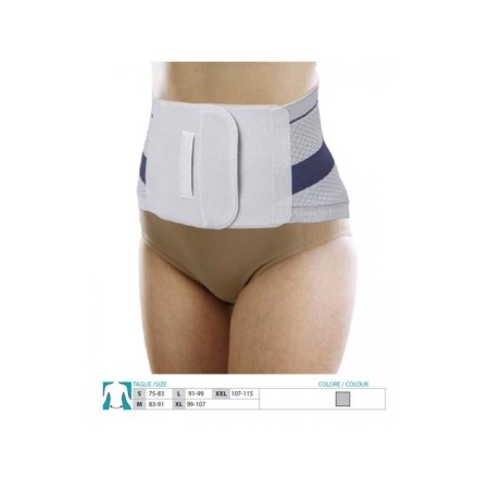 1 - Orione Safte Corsetto Lombare steccato tessuto orione GRIGIO