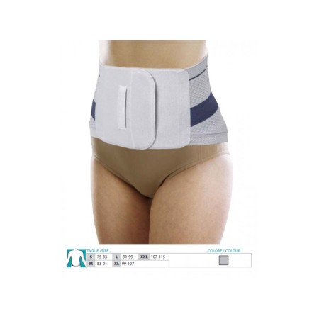2 - Orione Safte Corsetto Lombare steccato tessuto orione GRIGIO
