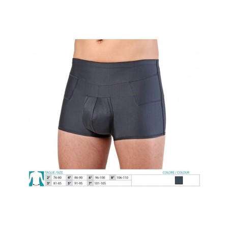 1 - Orione Safte Cintoboxer Ernia uomo aperto ANTRACITE Art. 516