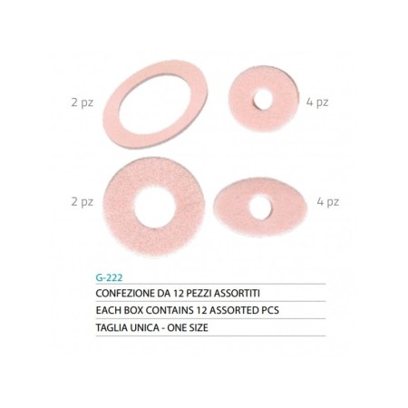 2 - Orione OK PED Safte Mix protezione calli 12 pezzi