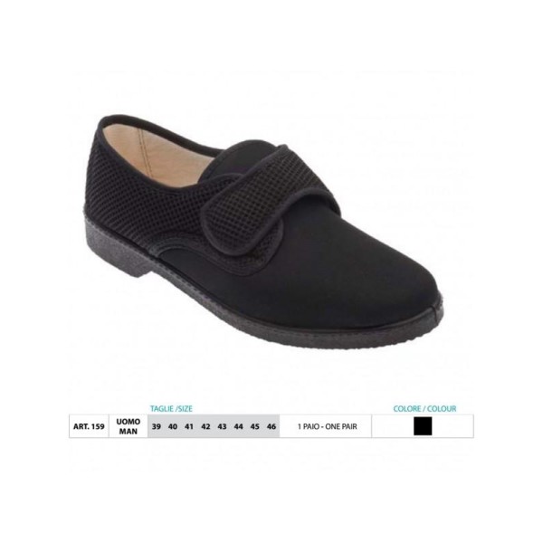 Orione OK PED Safte Scarpe Comfort uomo NERO