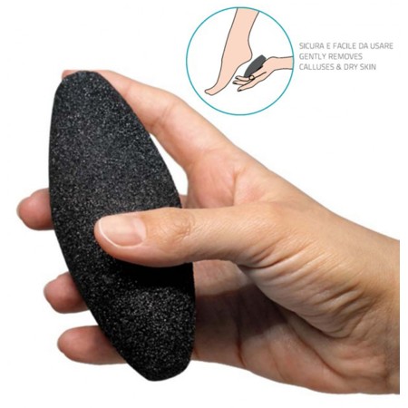 1 - Orione OK PED Safte Spugna abrasiva per piede nero misura unica