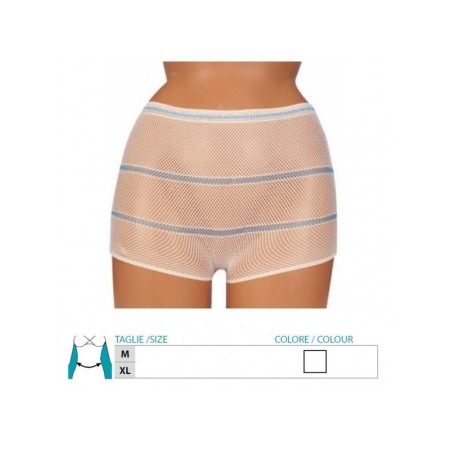 1 - Orione Safte Mutande Contenitive
Maman Slip Post Parto monouso rete 4 pezzi BIANCO