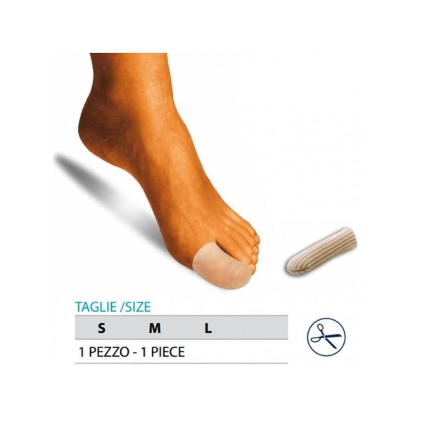 Orione OK PED Safte Cappuccio proteggi dita gel polimero rivestito tessuto 1 pezzo