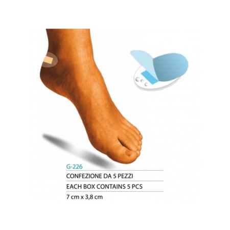 2 - Orione OK PED Safte Cerotti idrocolloidali vesciche 5 pezzi