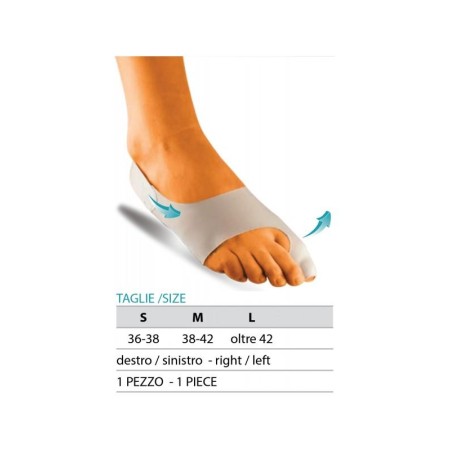 1 - Orione OK PED Safte Correttore Diurno alluce valgo sinistro