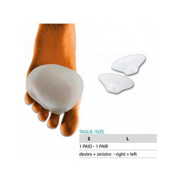 Orione OK PED Safte Cuscinetto metatarsale gel polimero dx + sx 1 paio