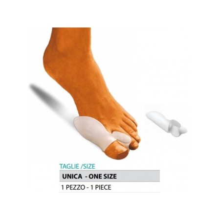 1 - Orione OK PED Safte Protezione alluce valgo + separa dita misura unica 1 pezzo