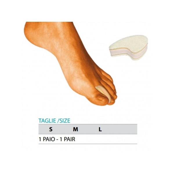 Orione OK PED Safte Separa dita schiuma lattice 1 paio
