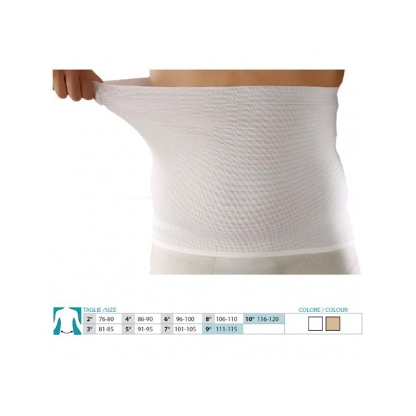 Orione Safte Fascia Tubolare chiusaTaglie Grandi  H 30 cm BIANCO