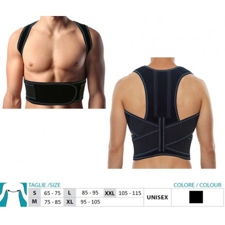 2 - Orione Safte Raddrizzaspalle correttivo per una corretta postura NERO