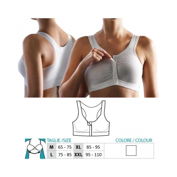 Orione Safte Reggiseno Post Operatorio NERO Art 9696