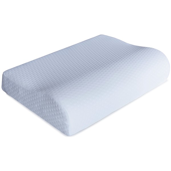 Orione Safte Cuscino Ortopedico Cervicale in Memory Foam 58 x 40x 11/8 cm