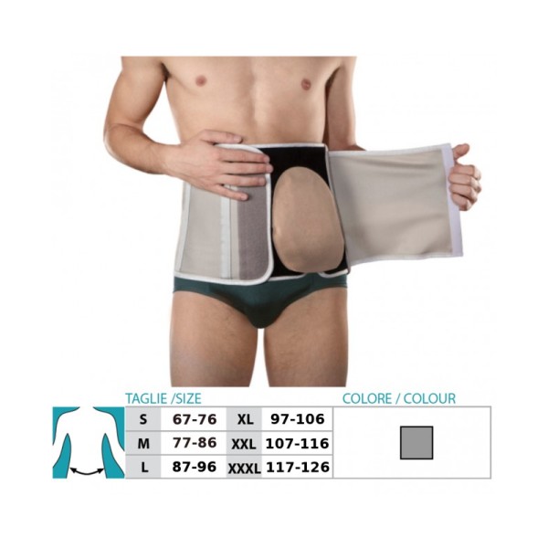 Prime Orione Safte Fascia per Stomizzati h 27 cm GRIGIO