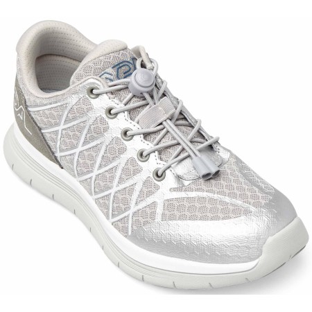 1 - Scarpe ortopediche donna Sportive Optima Molliter YDA Spring System Argento Art. C1D-YDAW15