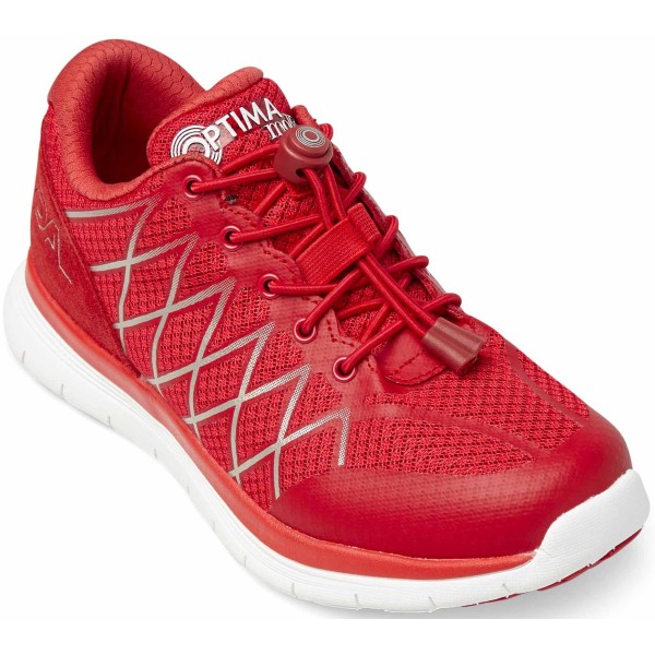 Prime Scarpe ortopediche donna Sportive Optima Molliter YDA Spring System Rosso Art. C1D-YDAW15 *
