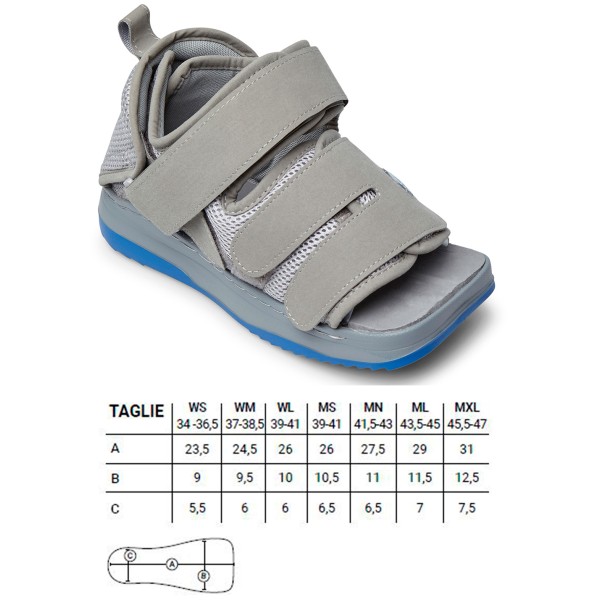 DARCO Relief Dual Tutore Piede Ortesi post operatorie DONNA Art. TD-DUAL