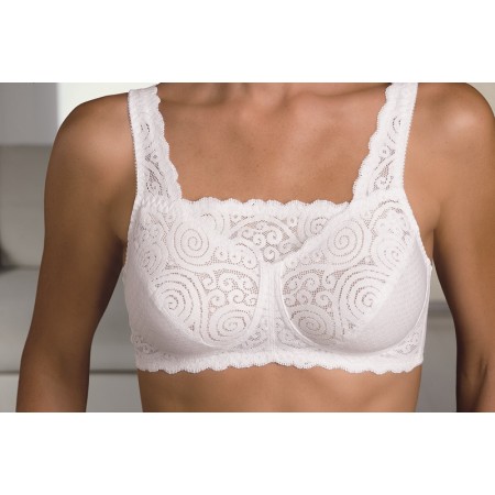 2 - Reggiseno per protesi seno Lingerie-Linea Everyday Amoena mod. JASMIN SB colore Bianco Art. 0900N