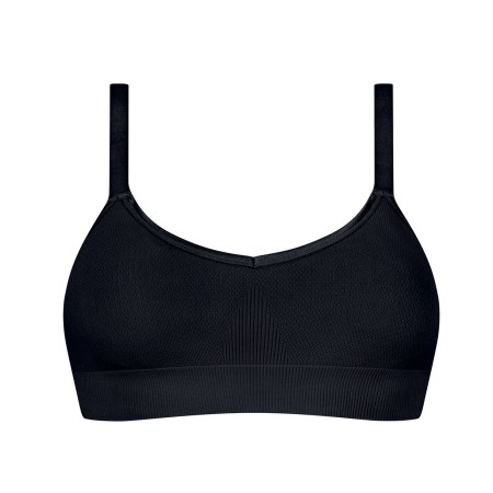 1 - Reggiseno per protesi seno Lingerie Linea Everyday Amoena mod. ELIZA SB colore Nero Art. 44803**