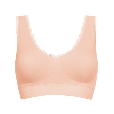 1 - Reggiseno per protesi seno Lingerie Linea Everyday Amoena mod. KITTY SB colore Rosa Nudo Art. 44607 --