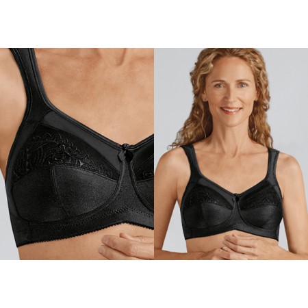 1 - Reggiseno per protesi seno Lingerie Linea Everyday Amoena mod. ISADORA SB colore Nero Art. 44114
