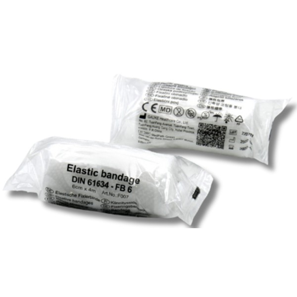 Prime Benda elasticizzata Primo soccorso medicazione 4 metri x 10 cm --