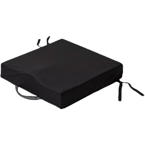 Cuscino antidecubito anatomico a base preformata e fluido automodellante zona sacrale 44x42X8cm