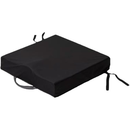 1 - Cuscino antidecubito anatomico a base preformata e gel fluido automodellante 44x42X8 cm