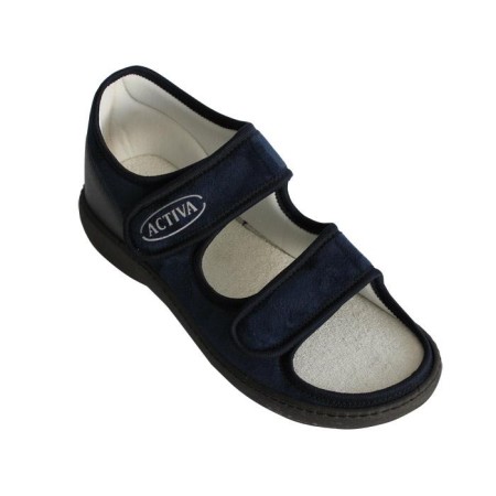 1 - Calzatura fisiologica Alluce valgo Dita a martello Metatarsalgie Vasculopatie Piede reumatico Piede diabetico
 Activa 11T - 