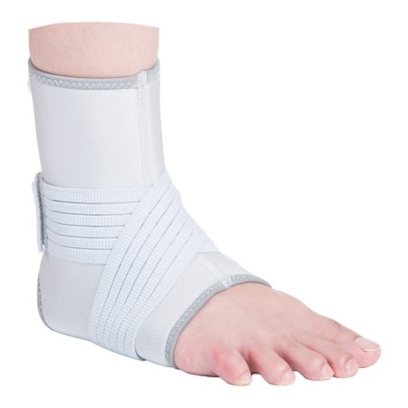 2 - Cavigliera tutore piede con fasce elastiche - Medium Art. CV-003M