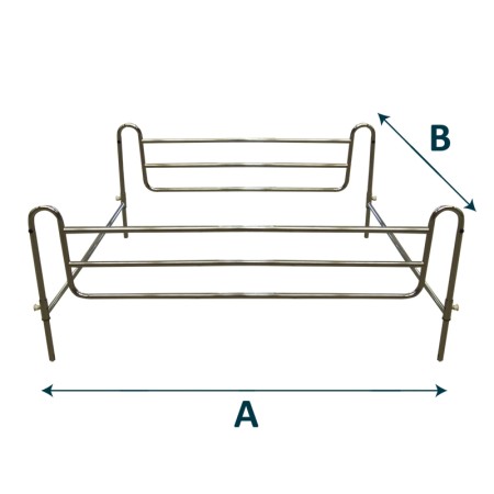 2 - Barriera Anticaduta Letto universale regolabile Art. AQ-12