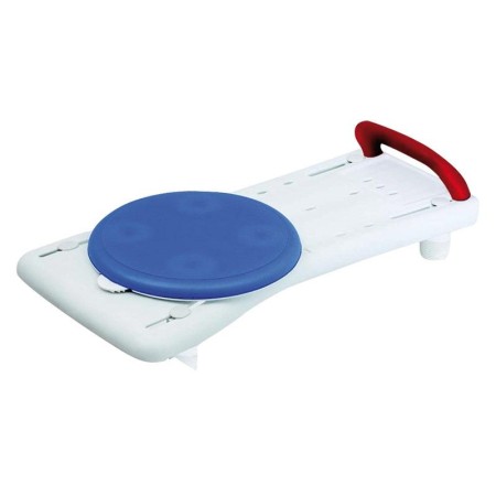 1 - Sedile per vasca da bagno Tavola da vasca rotante con maniglia per disabili Art. AB-44