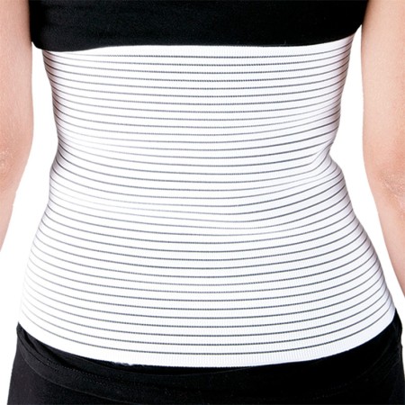 2 - Cintura addominale, Corsetto, Fascia Addominale alta 27 cm - Small Art. FA-003S