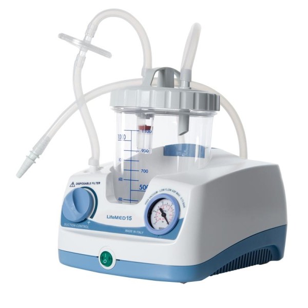 Aspiratore chirurgico - 15 litri/minuto Art. LIFEMED 15