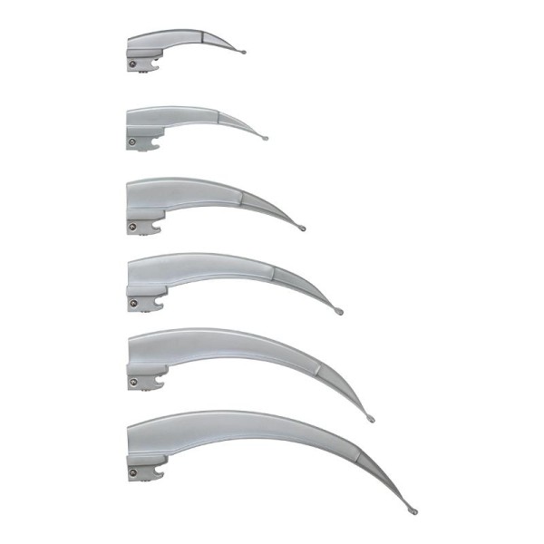 Lame per laringoscopi F.O. Heine Classic - Mac 1 - L tot: 93mm - L distale:11mm Art. F-00.22.101