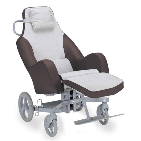 1 - Poltrona per anziani o disabili Elysee Poltrona geriatrica seduta da 44 cm Art. ELYSEE-44N