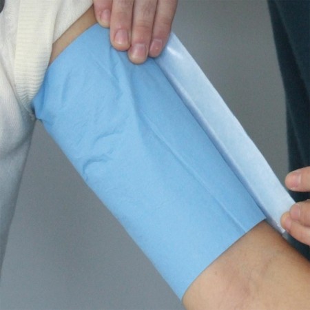 1 - Sottobracciali monouso confezione sfigmomanometro misurazione pressione da 50 pezzi  Art. 32917/AC2C