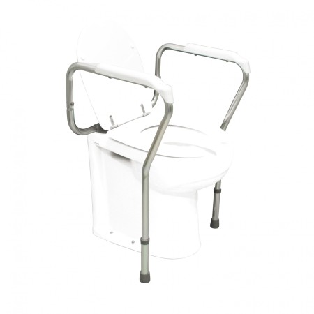 2 - Maniglioni per Disabili Bagno Telaio stabilizzante per WC fisso Art. AB-64