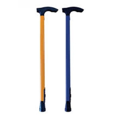 1 - Bastone Per Anziani in allumino con
memoria di regolazione per signora colore Blu  Art. AD-100M/B