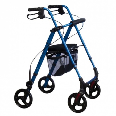 1 - Rollator Deambulatore girello per anziani Vienna NEW colore Grigio Art. RA-155-GREY