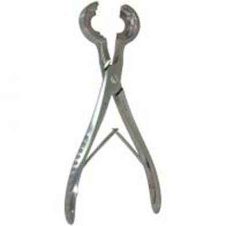 2 - Pinza apriflebo in acciaio - lunghezza cm 20 Art. SSPIV-55