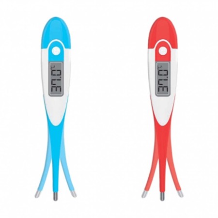 2 - Termometro digitale punta flessibile colore Blu Art. DT-111B-B