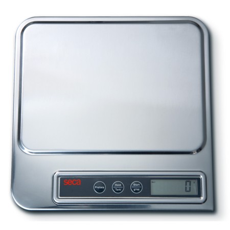 2 - Seca SECA 856 Bilancia elettronica per organi e pannolini con copertura in acciaio inossidabile Art 856