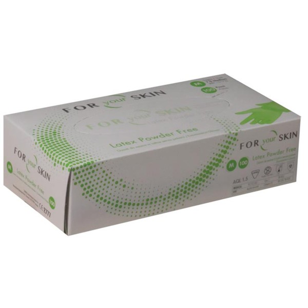 Guanti Lattice Senza Polvere SMALL Confezione da 100