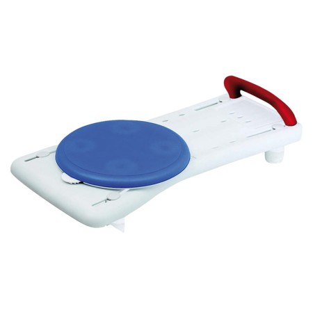 1 - Tavola per vasca da bagno per anziani e disabili con maniglia e disco rotante