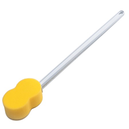 1 - Lavaschiena per Doccia Manico Orientabile Spugna Spazzola Lavaschiena